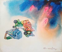 Hussain Chandio, 12 x 14 Inch, Acrylic on Canvas, Figurative Painting-AC-HC-260